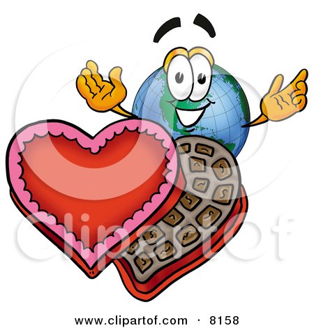 earth day cartoon pictures. World Earth Globe Mascot