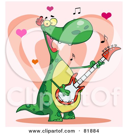 Love Heart Music Note. Love Song With Music Notes