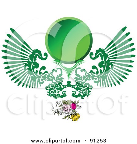 Logo Design Samples Free Download on Royalty Free  Rf  Clipart Illustration Of A Green Logo Design With