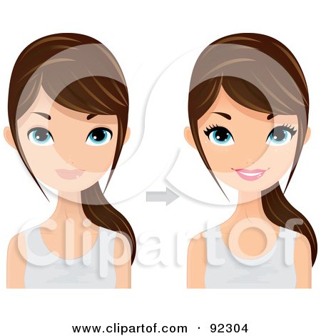 before and after makeovers pictures. Shown Before And After A