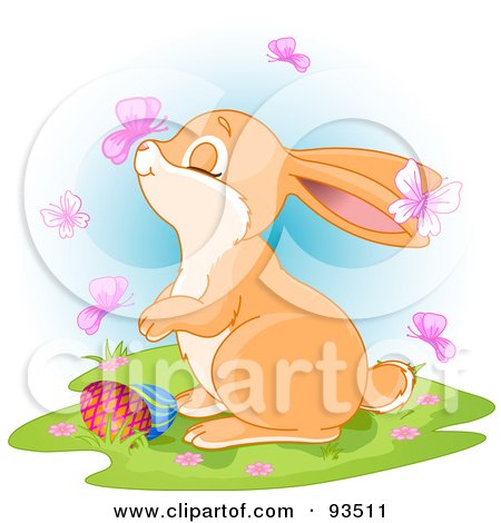 Easter Bunny Nose Clip Art