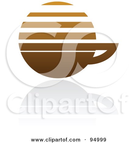 Logo Design  on Of A Brown Steamy Coffee Logo Design Or App Icon   3 By Elena  95033