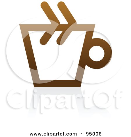 Logo Design  on Of A Brown Outlined Coffee Logo Design Or App Icon   1 By Elena  95006
