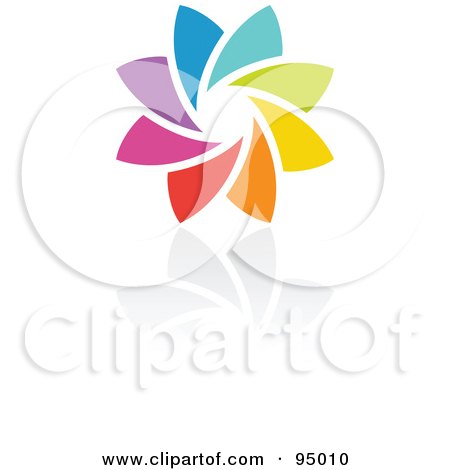 Logo Design  on Illustration Of A Rainbow Circle Logo Design Or App Icon   12 By Elena