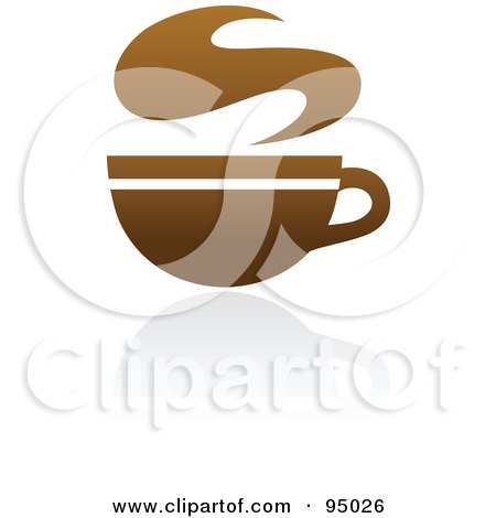 Logo Design on Rf Clipart Illustration Of A Brown Coffee Logo Design Or App Icon 3