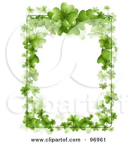 Patrick on Royalty Free  Rf  Clipart Illustration Of A Vertical St Patricks Day