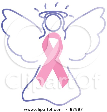 Breast Tattoos on Royalty Free  Rf  Clipart Illustration Of A Breast Cancer Awareness
