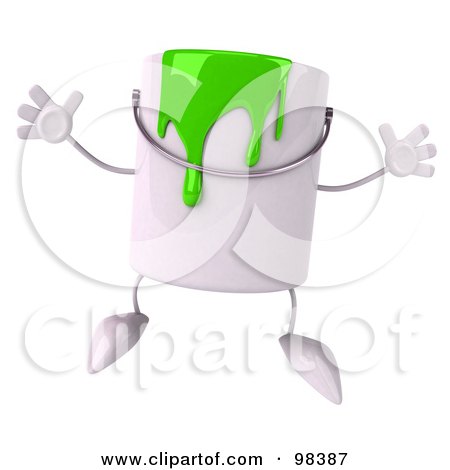 Green Paint Clipart