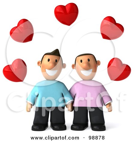 cute animated pictures of couples holding hands from behind.