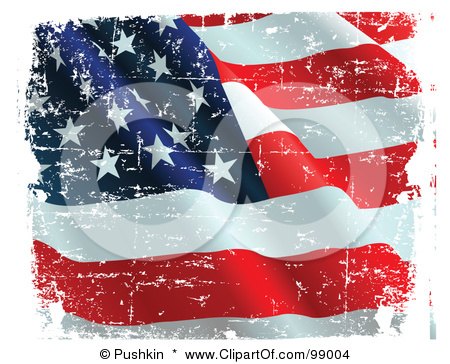 waving american flag background. Waving American Flag
