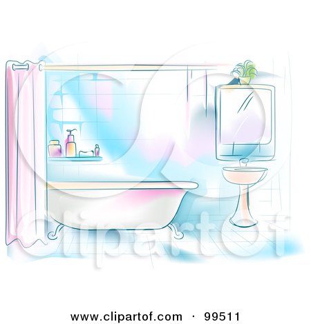 Bathroom Designer Free on Residential Bathroom With A Tub And Sink By Bnp Design Studio  99511