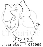 Royalty Free Elephant Illustrations by Dennis Cox Page 2