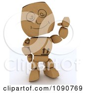 Clipart 3d Cardboard Box Man Waving Royalty Free CGI Illustration by KJ ... - 1090769-Clipart-3d-Cardboard-Box-Man-Waving-Royalty-Free-CGI-Illustration