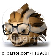 1169301-Clipart-Of-A-3d-Hedgehog-Wearing-Glasses-Royalty-Free-CGI-Illustration.jpg