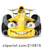 210815-Royalty-Free-RF-Clipart-Illustration-Of-A-3d-Yellow-Formula-One-Taxi-Car-Facing-Front.jpg