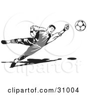 Clipart Goalkeeper