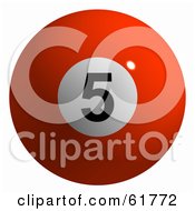 61772-Royalty-Free-RF-Clipart-Illustration-Of-A-3d-Billiard-Pool-Ball-Solid-Orange-5.jpg