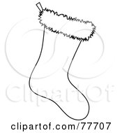 Royalty Free Christmas Stocking Illustrations by Pams Clipart Page 1