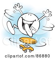 86880-Royalty-Free-RF-Clipart-Illustration-Of-A-Happy-Moodie-Character-Spinning-Around-On-A-Stool.jpg