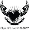 Heart clipart black and white free