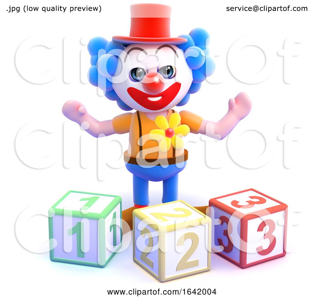 3d Clown Maths By Steve Young 1642004