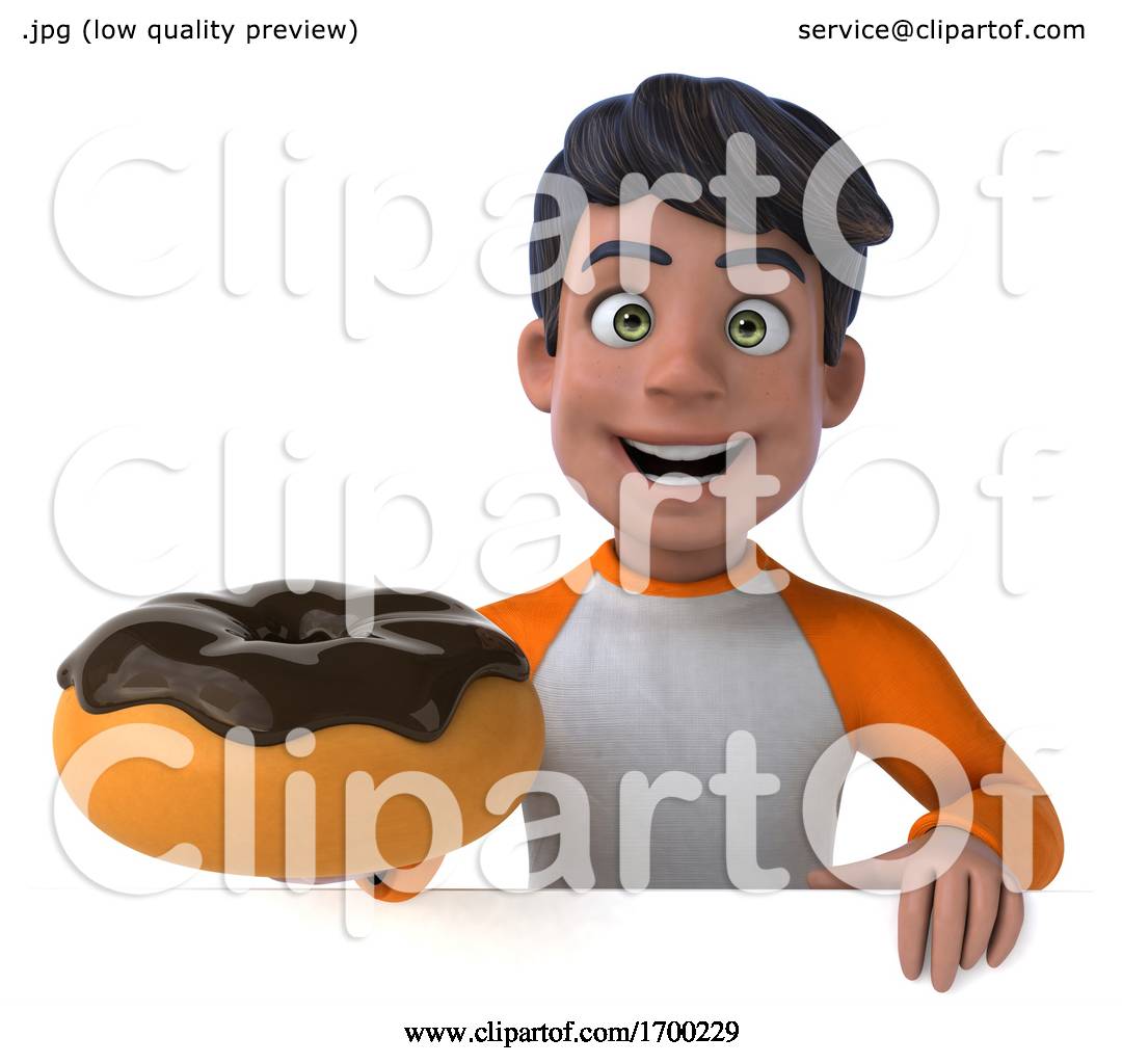 3d Indian Boy, on a White Background by Julos #1700229