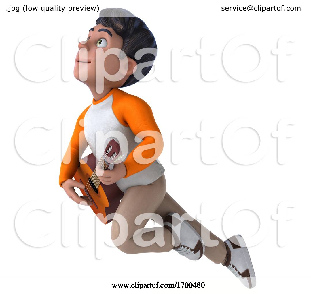 3d Indian Boy, on a White Background by Julos #1700480