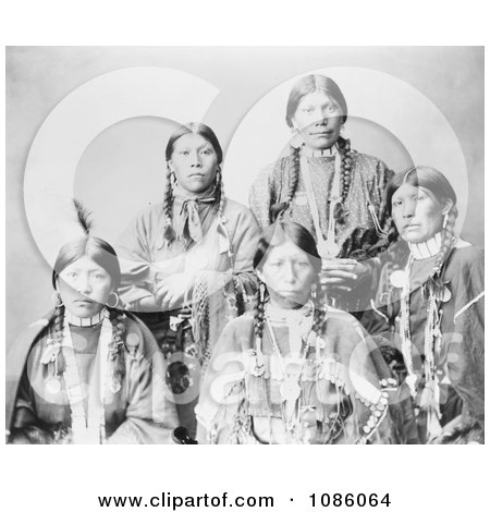 5 Ute Women - Free Historical Stock Photography by JVPD