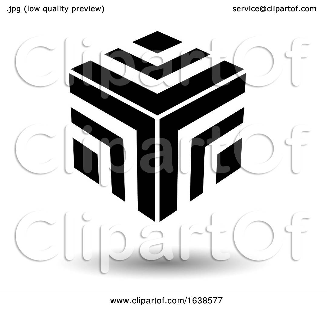 Black and White Cube by cidepix #1638577