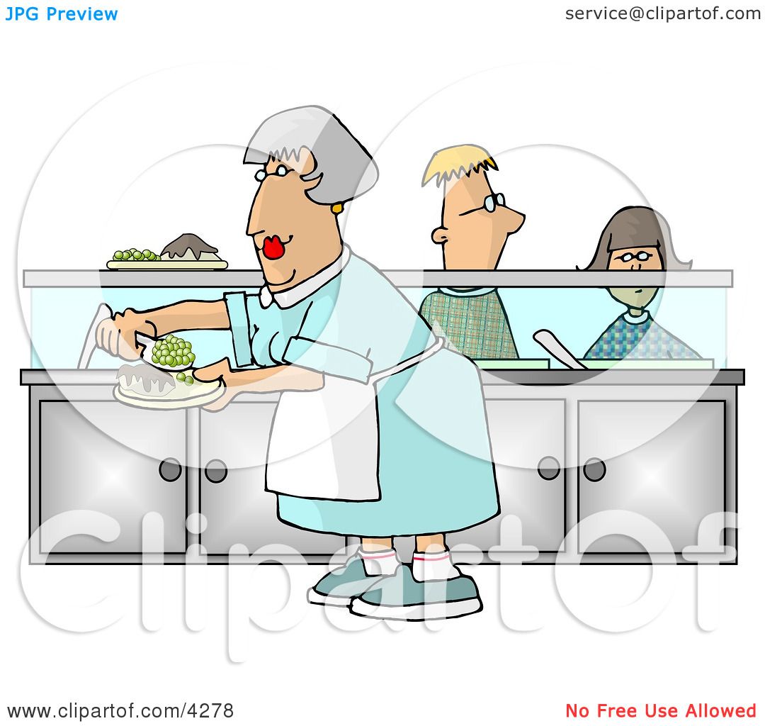 clipart of cafeteria workers - photo #14