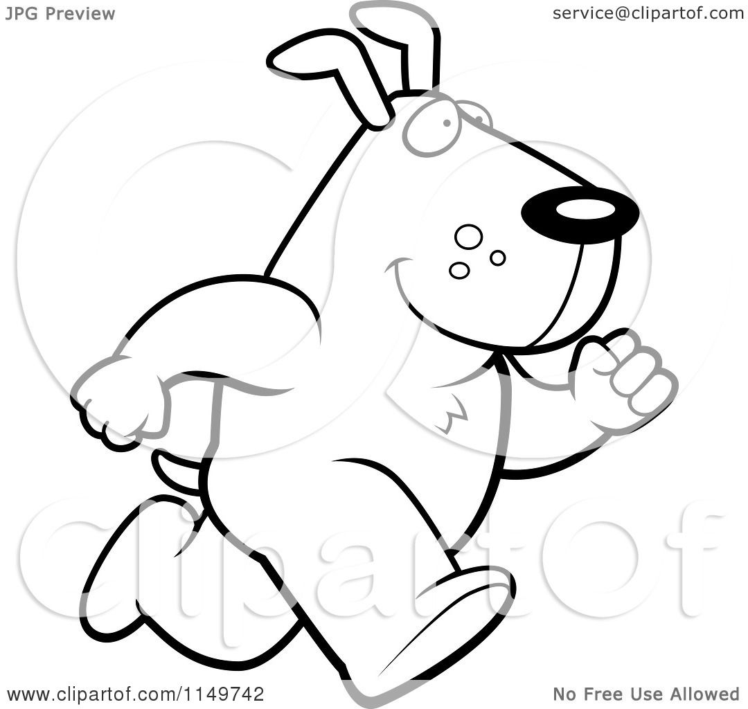 Download Cartoon Clipart Of A Black And White Max Dog Character ...