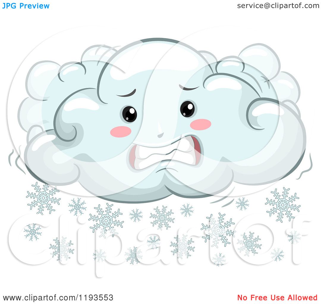 clipart snow clouds - photo #39