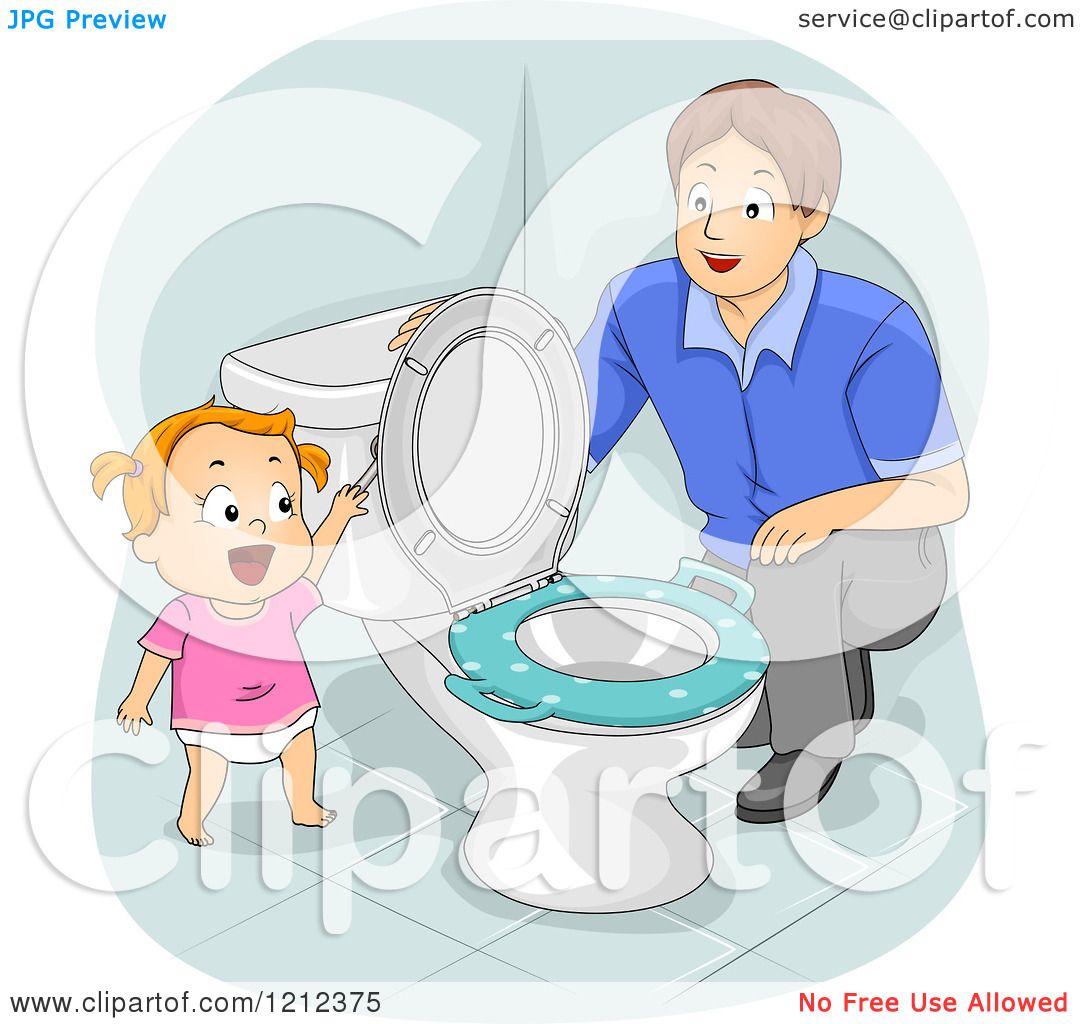 toilet flush clip art