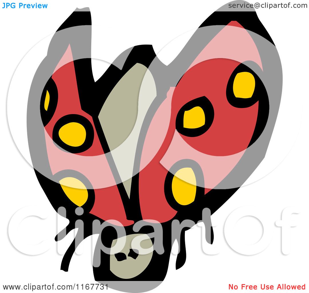 Cartoon of a Ladybug - Royalty Free Vector Illustration by