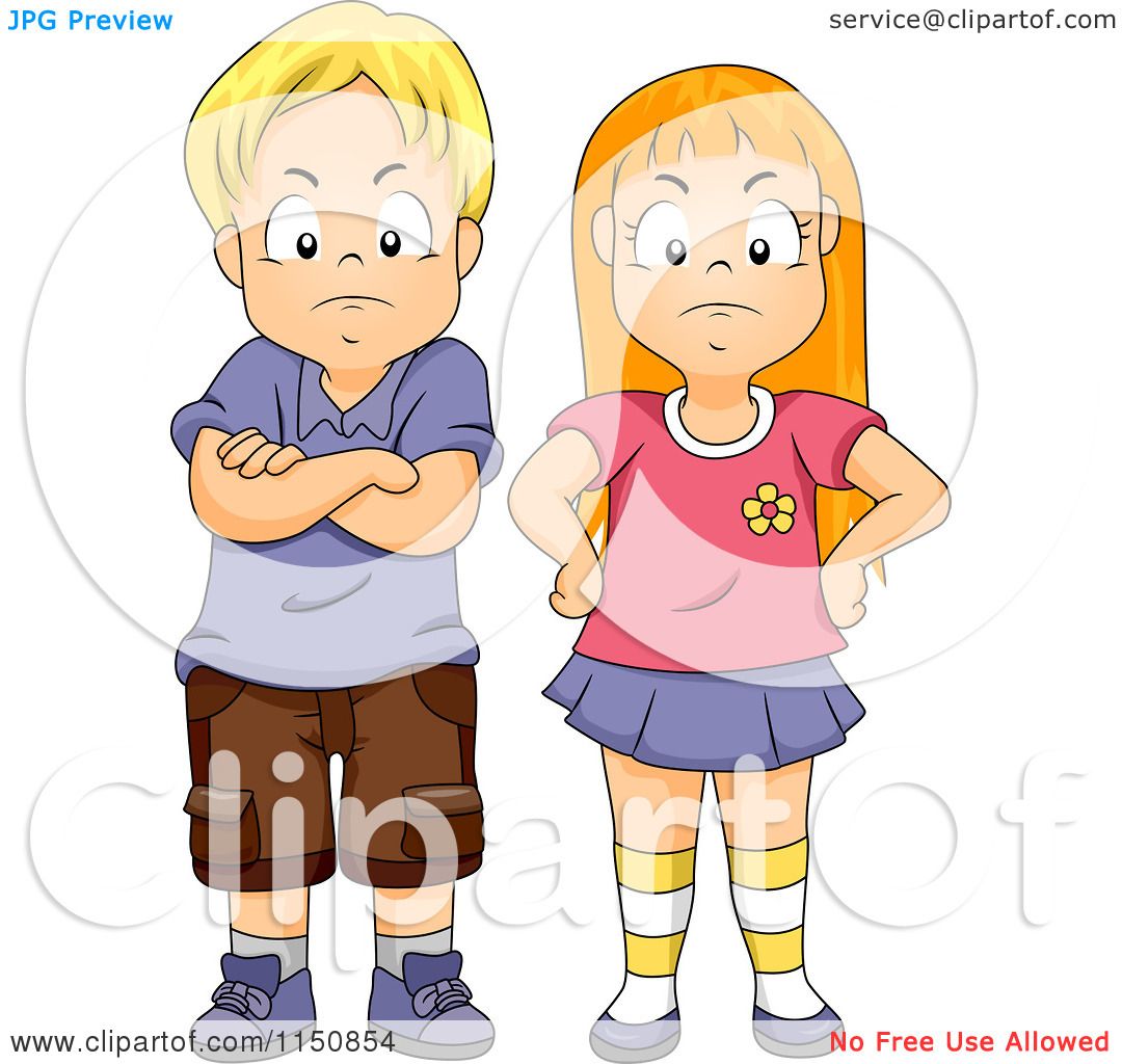 clipart of a boy and a girl - photo #26