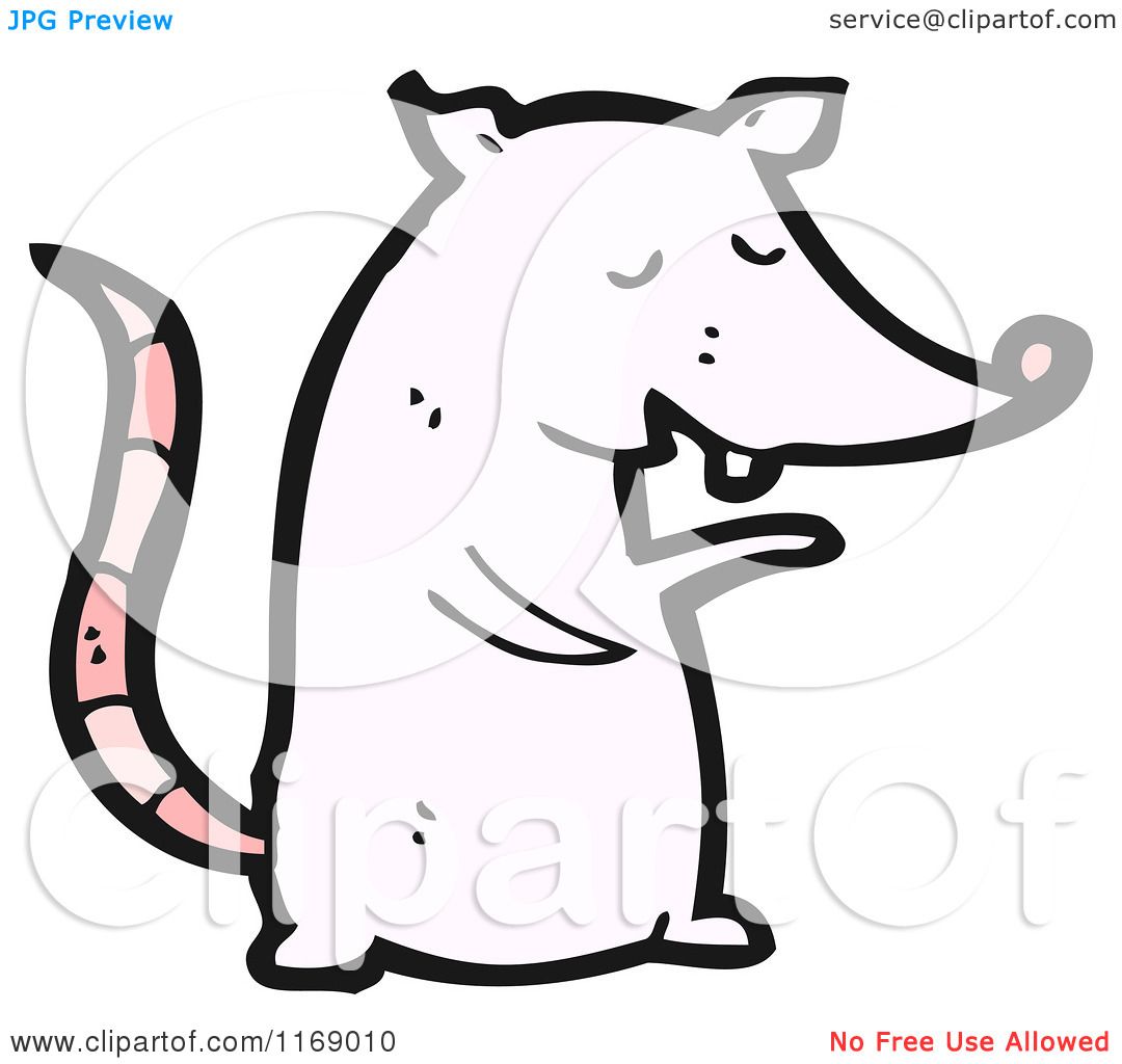 Download Cartoon of a White Mouse - Royalty Free Vector ...