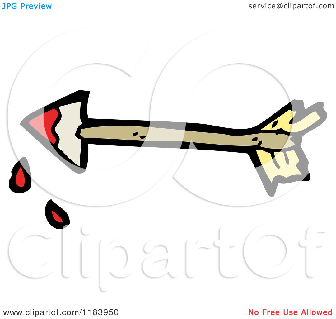 Download Cartoon of an Arrow - Royalty Free Vector Illustration by ...