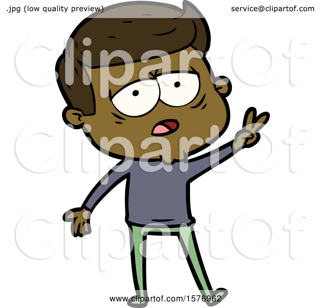 Cartoon Tired Man by lineartestpilot #1576962