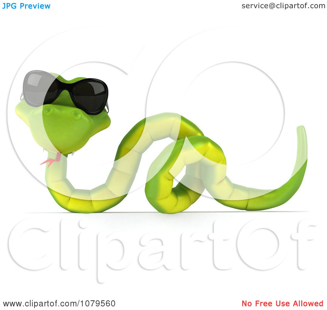 Snake 3d illustration Stock Photo by ©julos 4397060