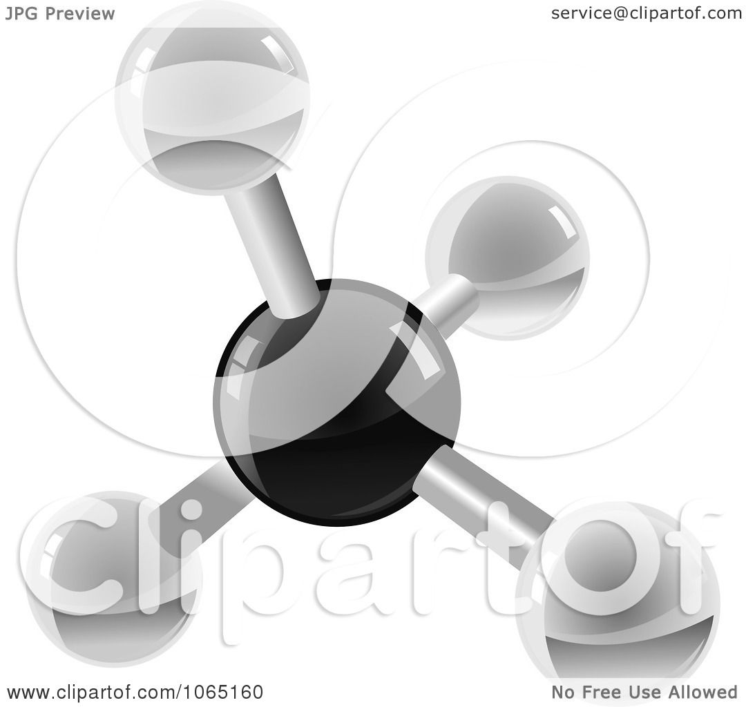 Download Clipart 3d Molecule 2 - Royalty Free Vector Illustration by Vector Tradition SM #1065160