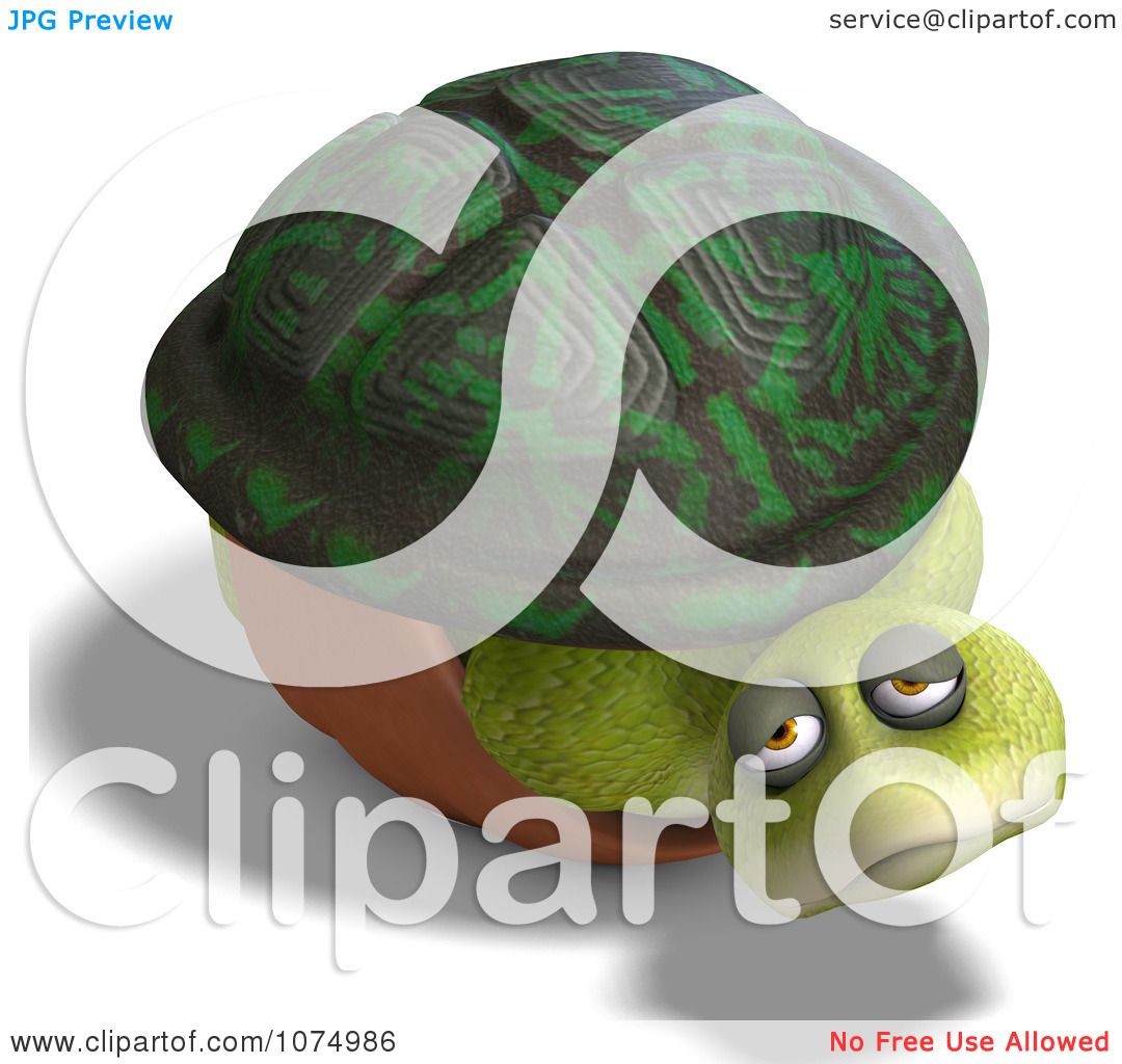 Turtle Clipart #1260730 - Illustration by Graphics RF
