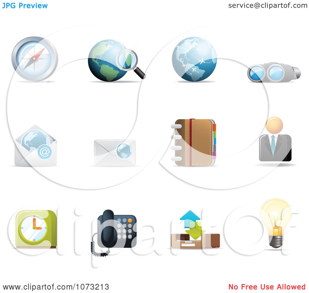 Download Clipart 3d Web Browser Communication Icon Design Elements ...
