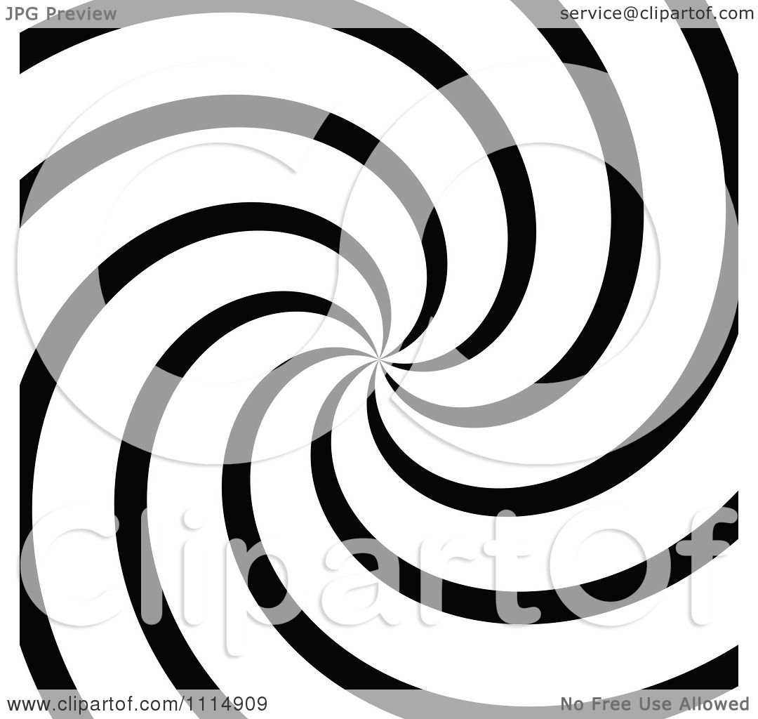 Clipart Black And White Swirl Background 4 - Royalty Free Vector