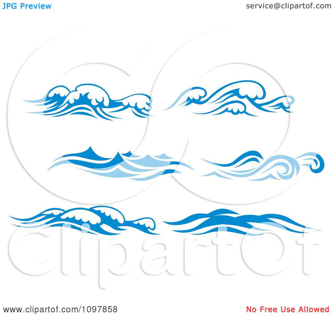 ocean waves clipart black and white - photo #45