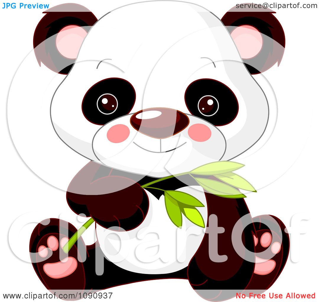 baby panda clipart - photo #19
