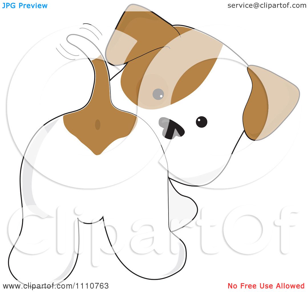 free clipart dog wagging tail - photo #23