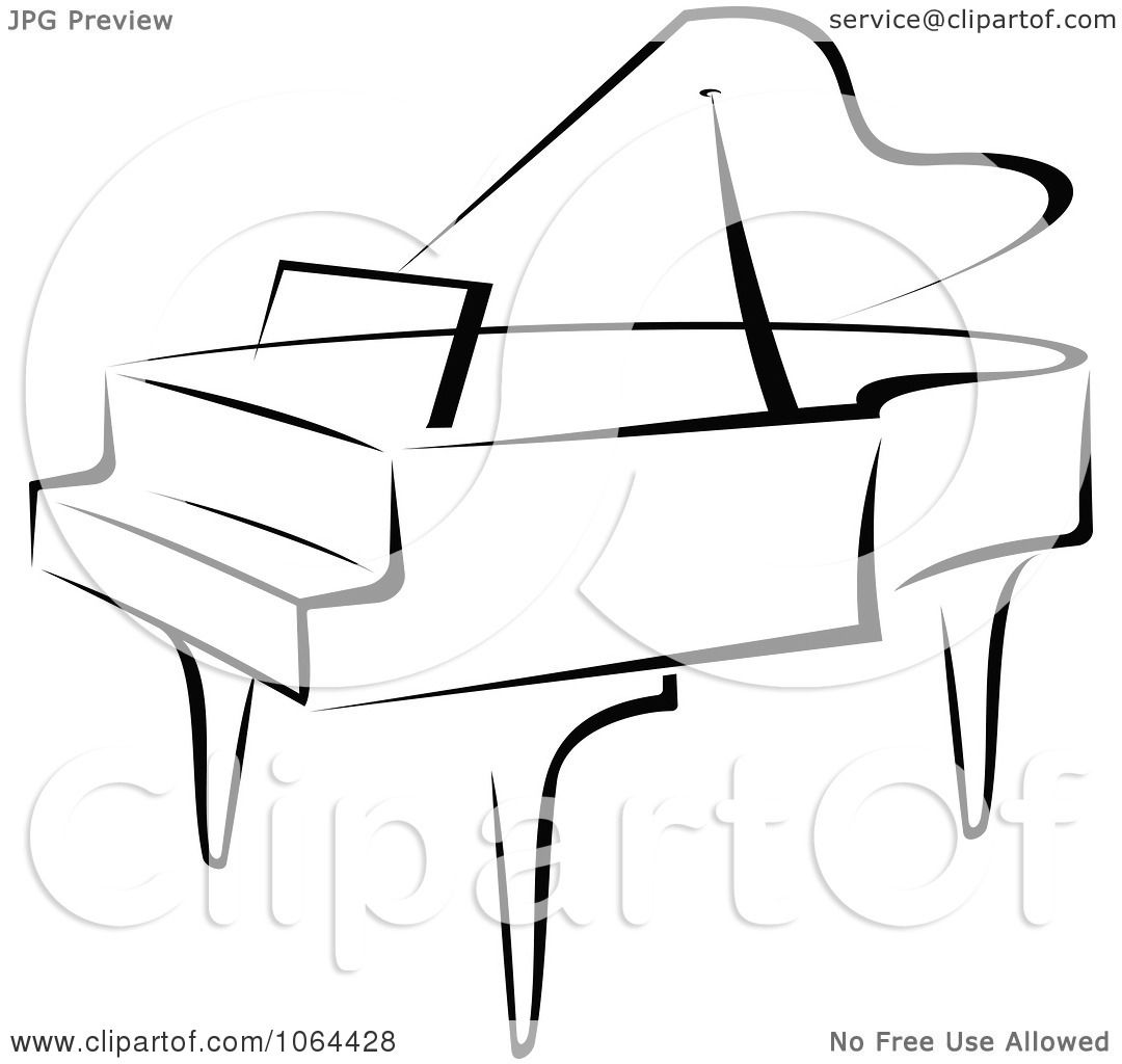 Пианино контур