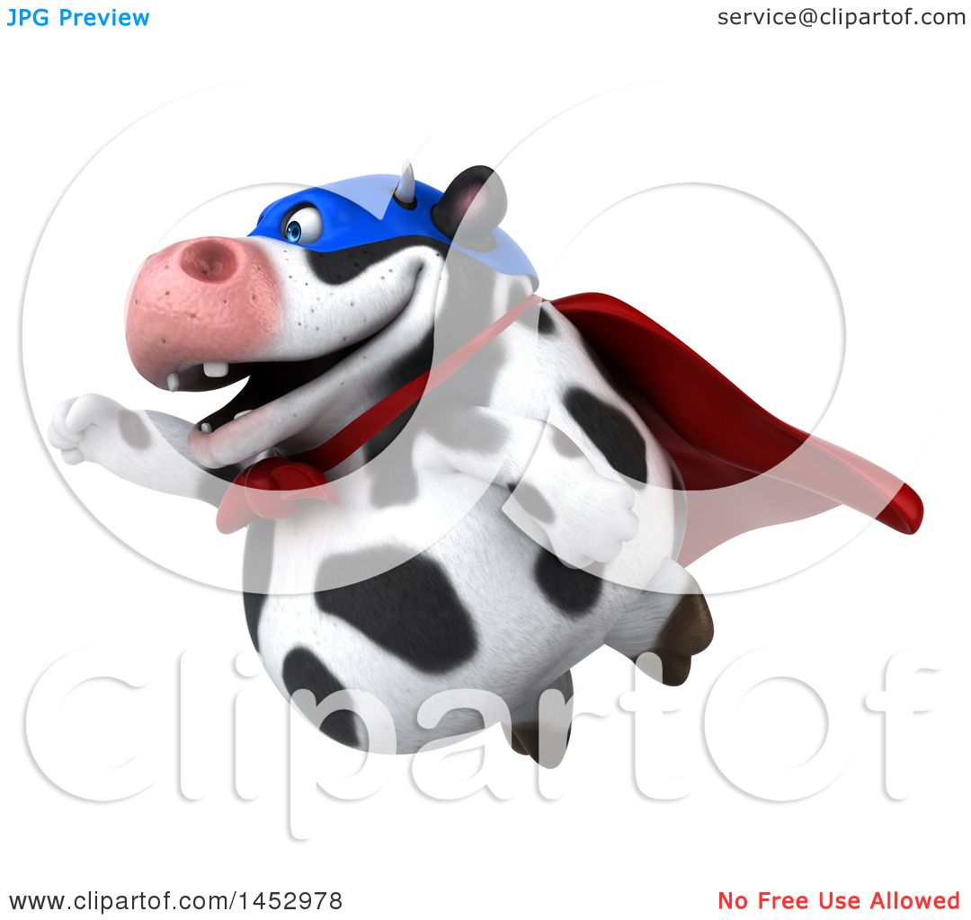 supercow clipart
