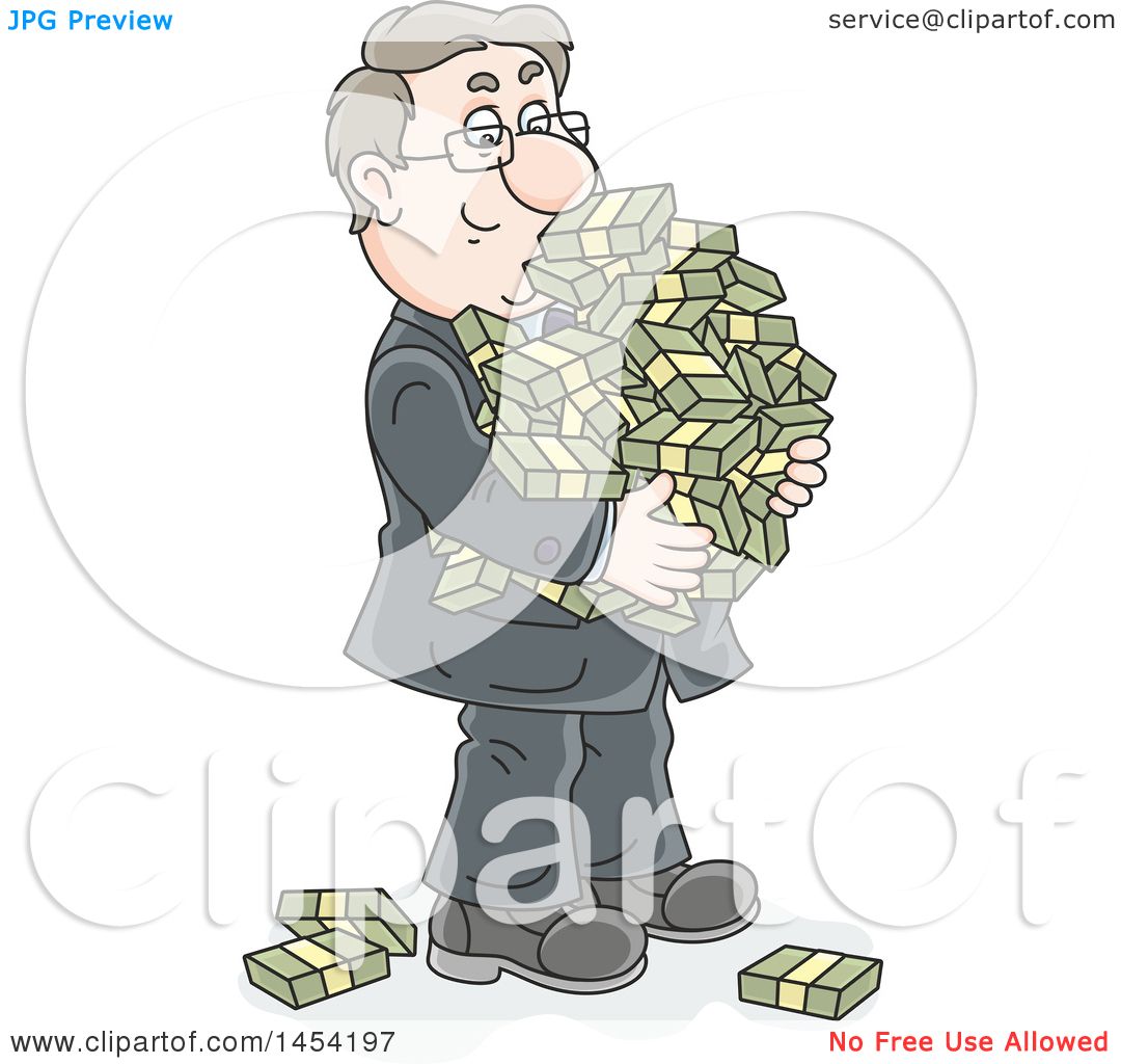 bundle of money clipart - photo #37