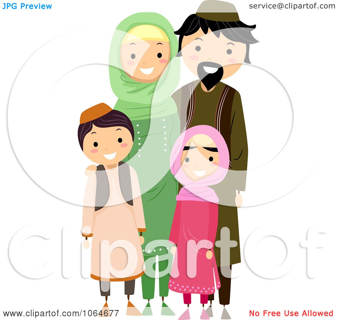 free muslim family clipart - photo #36